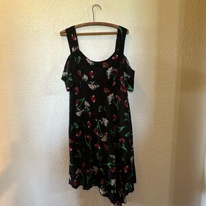 Nanette Lepore floral dress.